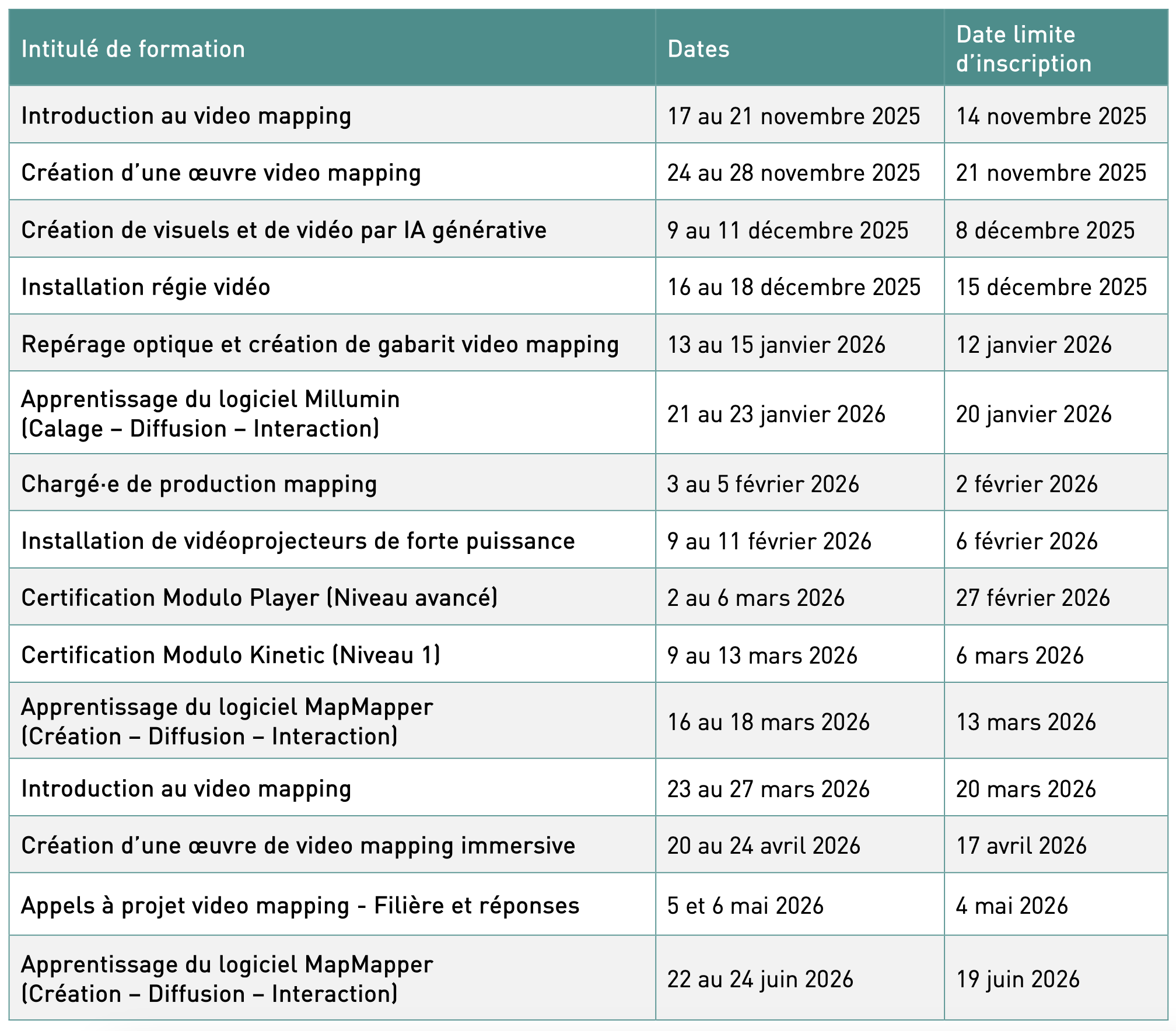 VMEC2526_Formations_video_mapping_calendrier